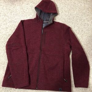 L.L. Bean Hooded Full-Zip Fleece Jacket